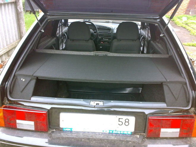 модернизированный багажник ВАЗ 2114