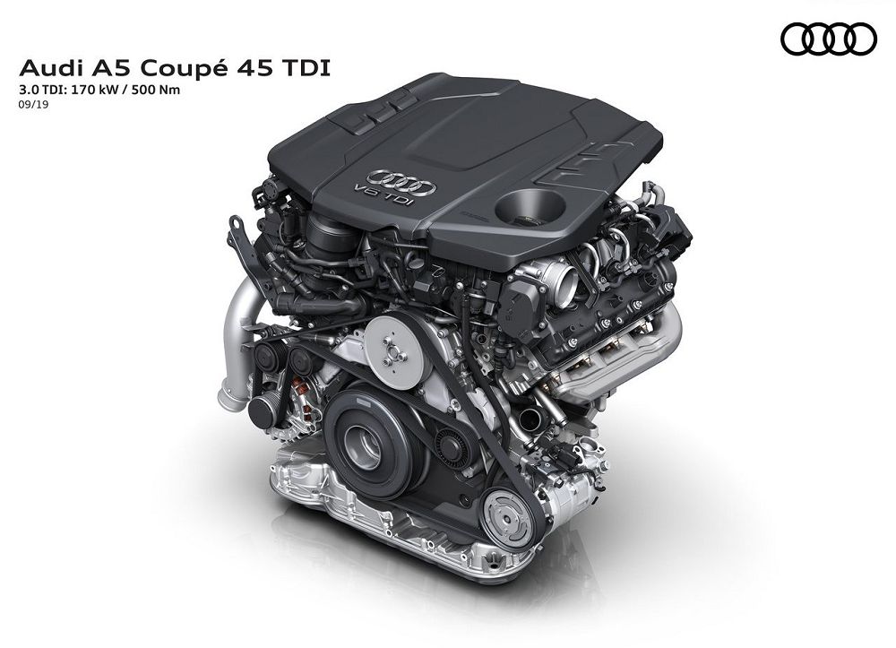 Двигатель Audi A5 2021