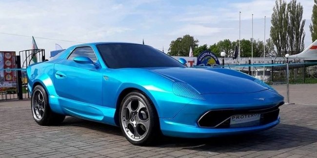 В Украине сделали спорткар в духе Lamborghini и Lancia Stratos