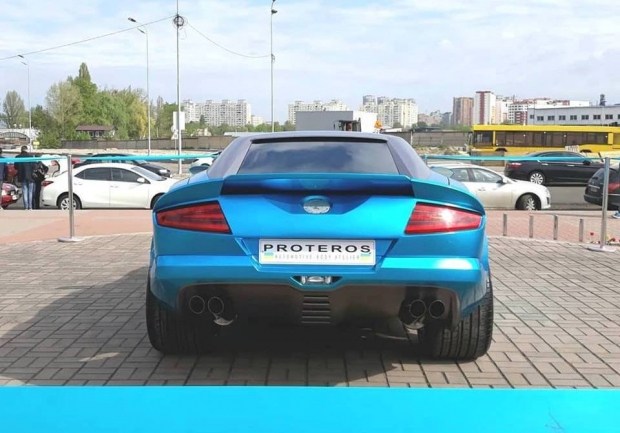 В Украине сделали спорткар в духе Lamborghini и Lancia Stratos