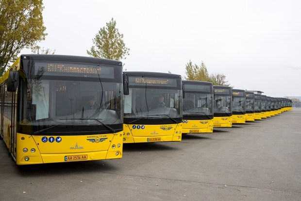 Киев закупит 112 автобусов на средства ЕБРР